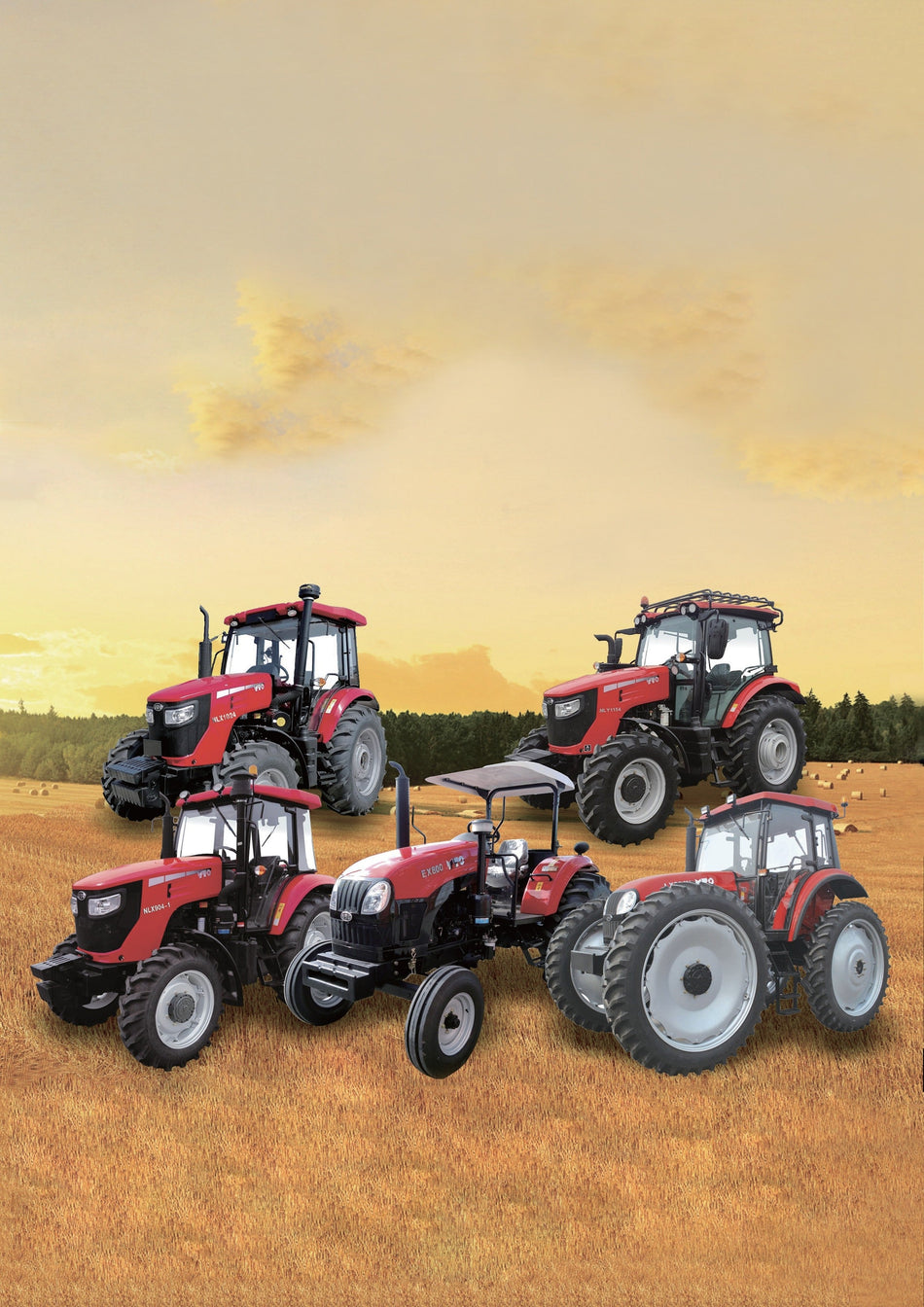 80-115HP Tractor NLX954-1